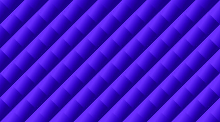 Violet 3D Vector Rhombus Pattern Abstract Background. Science Technologic Conceptual Tetragonal Structure dark violet Wallpaper. Three Dimensional Tech Clear Blank Subtle Textured Backdrop