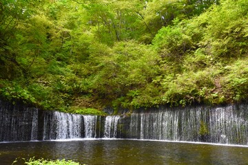 白糸の滝, 軽井沢