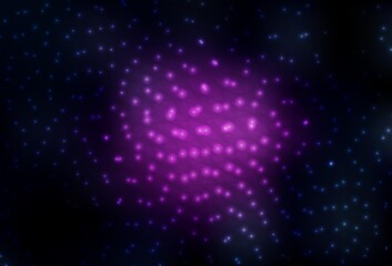 Fototapeta premium Dark Pink vector layout with circle shapes.