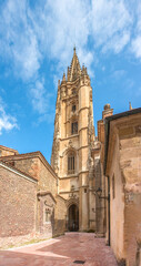 Fototapeta na wymiar Church in Oviedo (in Spanish Santa Basílica Catedral de San Salvador de Oviedo) Northern Spain Asturias