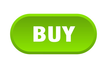buy button. rounded sign on white background