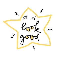 Look good text message
