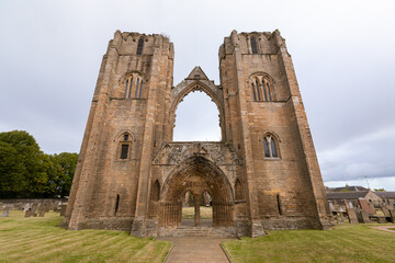 Elgin Cathedral - A historic ruin in Elgin (Moray) in north-east Scotland