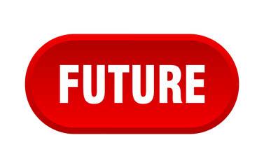 future button. rounded sign on white background