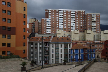 Building in a neighborhood in Bilbao