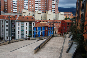 Building in a neighborhood in Bilbao