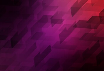 Dark Purple, Pink vector background in polygonal style.