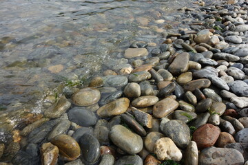 MAREE MONTANTE IMMERSION GALETS INCLINES - PH4