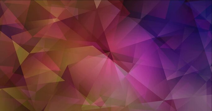 4K looping dark pink, yellow animated moving slideshow. Flowing colorful lights in motion style with gradient. Clip for mobile apps. 4096 x 2160, 30 fps. Codec Photo JPEG.