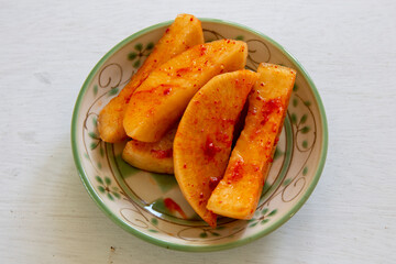 Radish Kimchi - Korean Side Dish