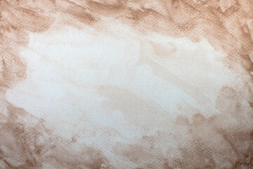 Abstract Hand-painted Background. Watercolor Paint Border. Watercolor frame