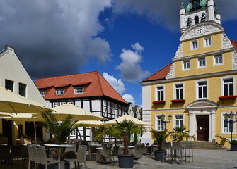 Die Altstadt von Verden an der Aller, Niedersachsen