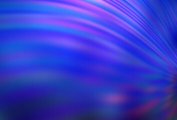 Fototapeta premium Light BLUE vector abstract blurred background.