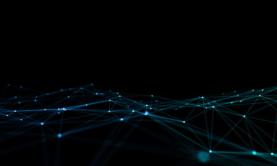 sfondo, rete, collegamenti, network © xyz+