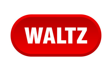 waltz button. rounded sign on white background