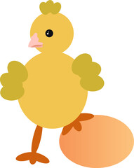 chicken cartoon vector