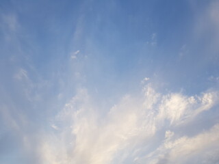blue sky with clouds