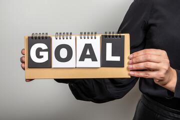 GOAL. Time planning, results and business concept