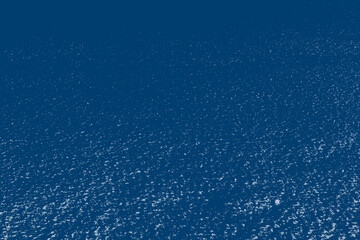 Obraz premium Classic blue background with white texture. 2020 glitter blue gradient.