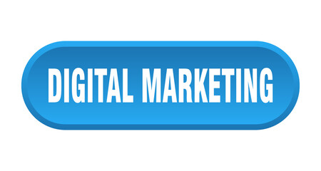 digital marketing button. rounded sign on white background