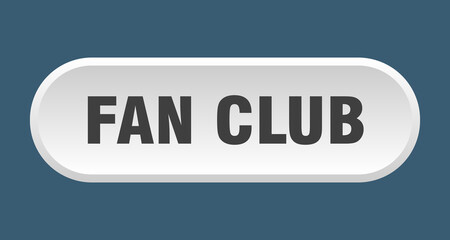 fan club button. rounded sign on white background