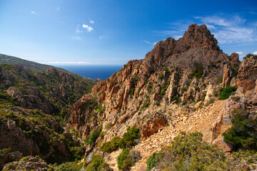 Fototapeta na wymiar Calanche de Piana, Korsika