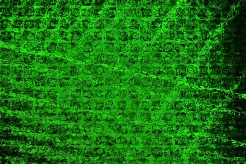 Abstract blurred green mosaic background and texture. Abstract art.