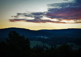 early sunrise over the valley
Quarry Hill, Pownal VT 9.20.20