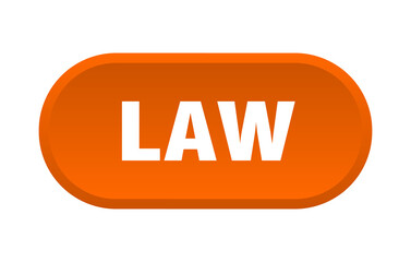 law button. rounded sign on white background