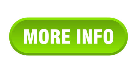 more info button. rounded sign on white background