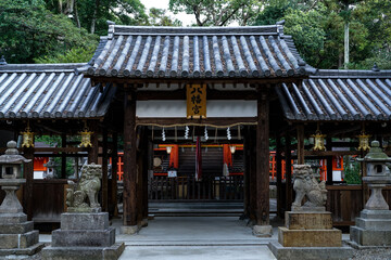 Fototapeta na wymiar Hachiman Shrine in Nara.