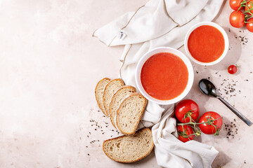 Homemade tomato soup