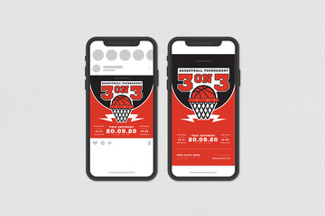 Basketball Tournament Social Media
