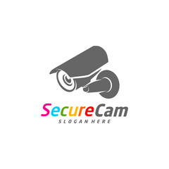 CCTV Camera Logo Design Vector Template, Concept Symbol Icon