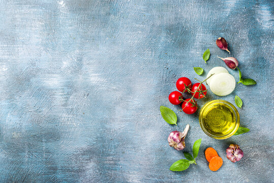 Food cooking background