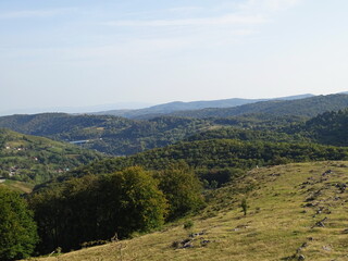 Fototapeta premium landscape in the mountains