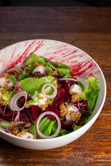 Quinoa beetroot salad - healthy trend food