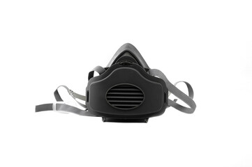 Safety mask for protection dust or disease covid-19 isolated on white background.