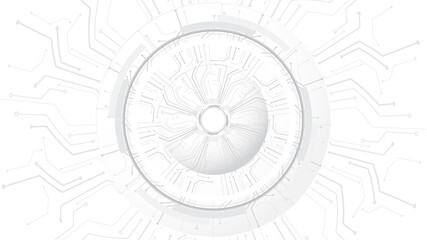 Abstract lines and dots connect background. Technology connection digital data and big data concept.