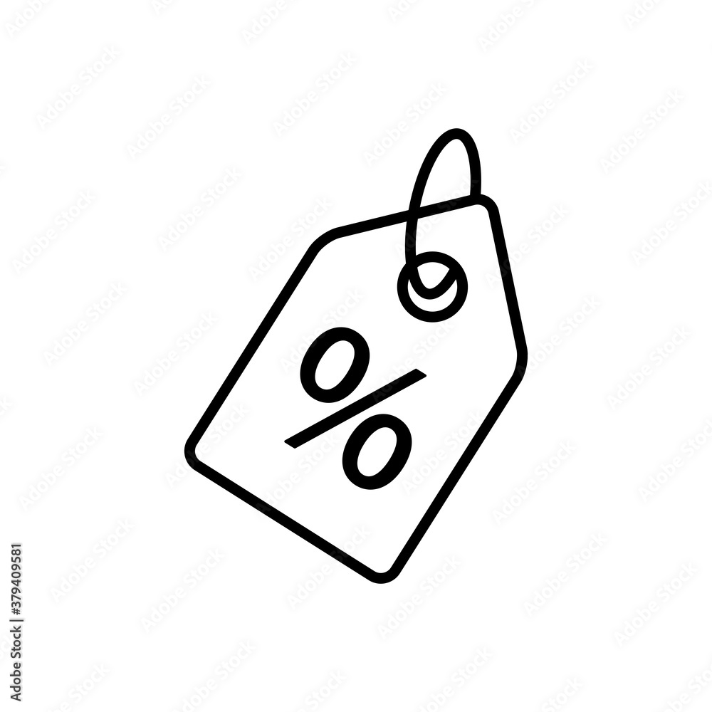 Poster Sale Icon Design Vector Template