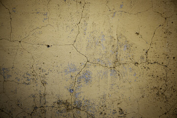 Obraz premium Cracked cement wall