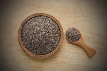 Himalayan black rock salt Kala Namak pungent-smelling condiment used in South Asia, Himalayas, Pakistan.