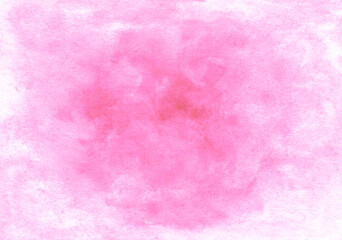 Abstract colorful watercolor background. Aquarelle wet texture. Handmade original wallpaper. Beautiful pink and white creative print. Cosmic texture. Original art. Color splashing on paper