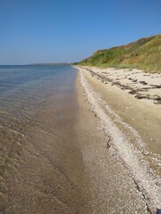 sand dunes and beach