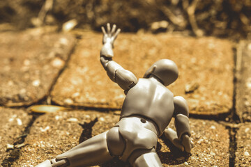 Plastic Miniature Menaquinone Posing