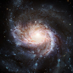 Deep space. Elements of this image furnished by NASA