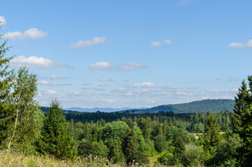 Bieszczady panorama