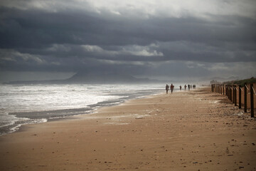 Fototapeta na wymiar Image of the beach, sea and sky