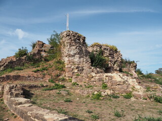 Burgruine Hohenburg bei Homburg im Saarland
