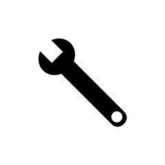 Wrench Icon Design Vector Template Illustration